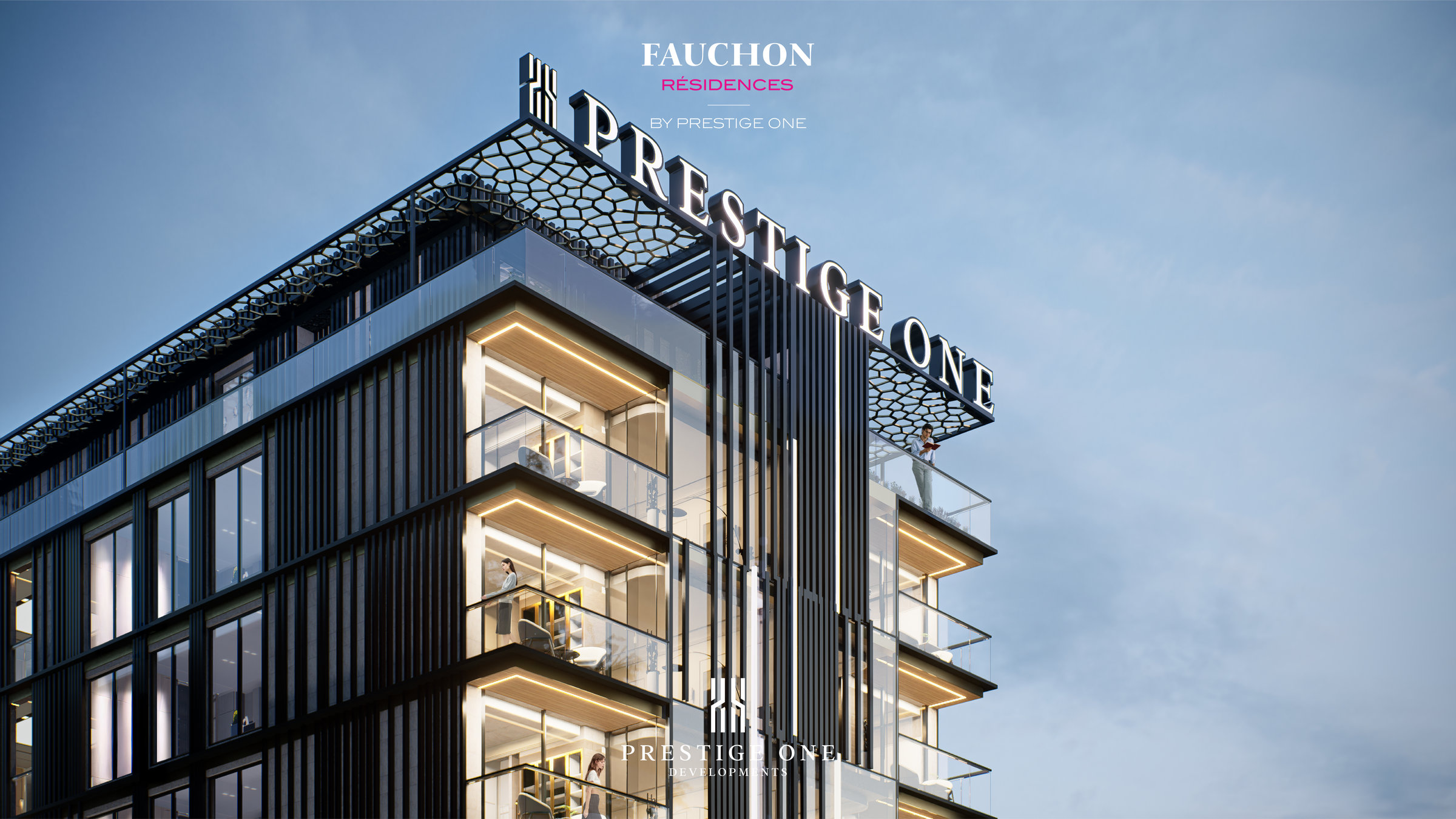 Façade d'immeuble Fauchon Résidences by Prestige One - DUBAI - Haaz Properties DUBAI - Haaz Properties